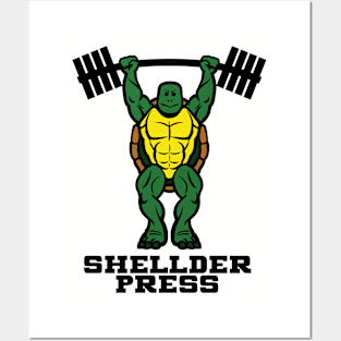 Gym Turtle Posters and Art